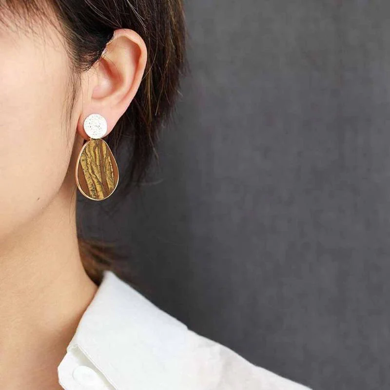 Drop Charm Earrings - Image 4