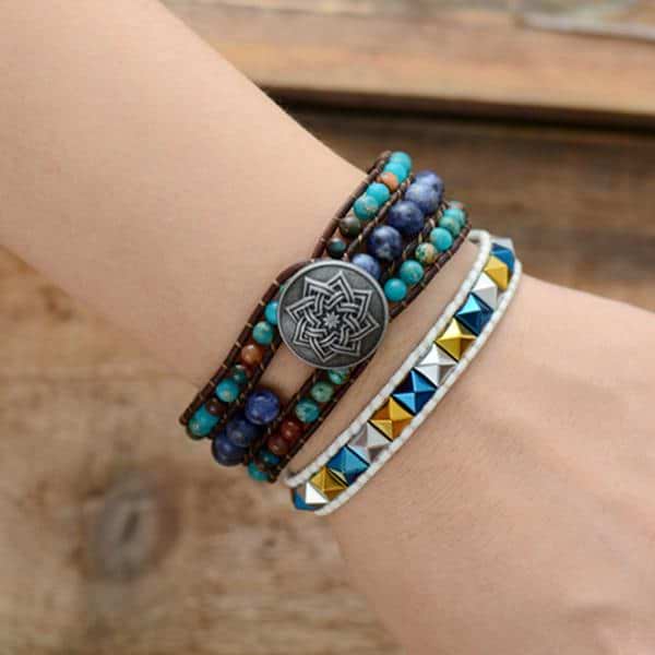 Earth & Sky Mandala Bracelet - Image 5