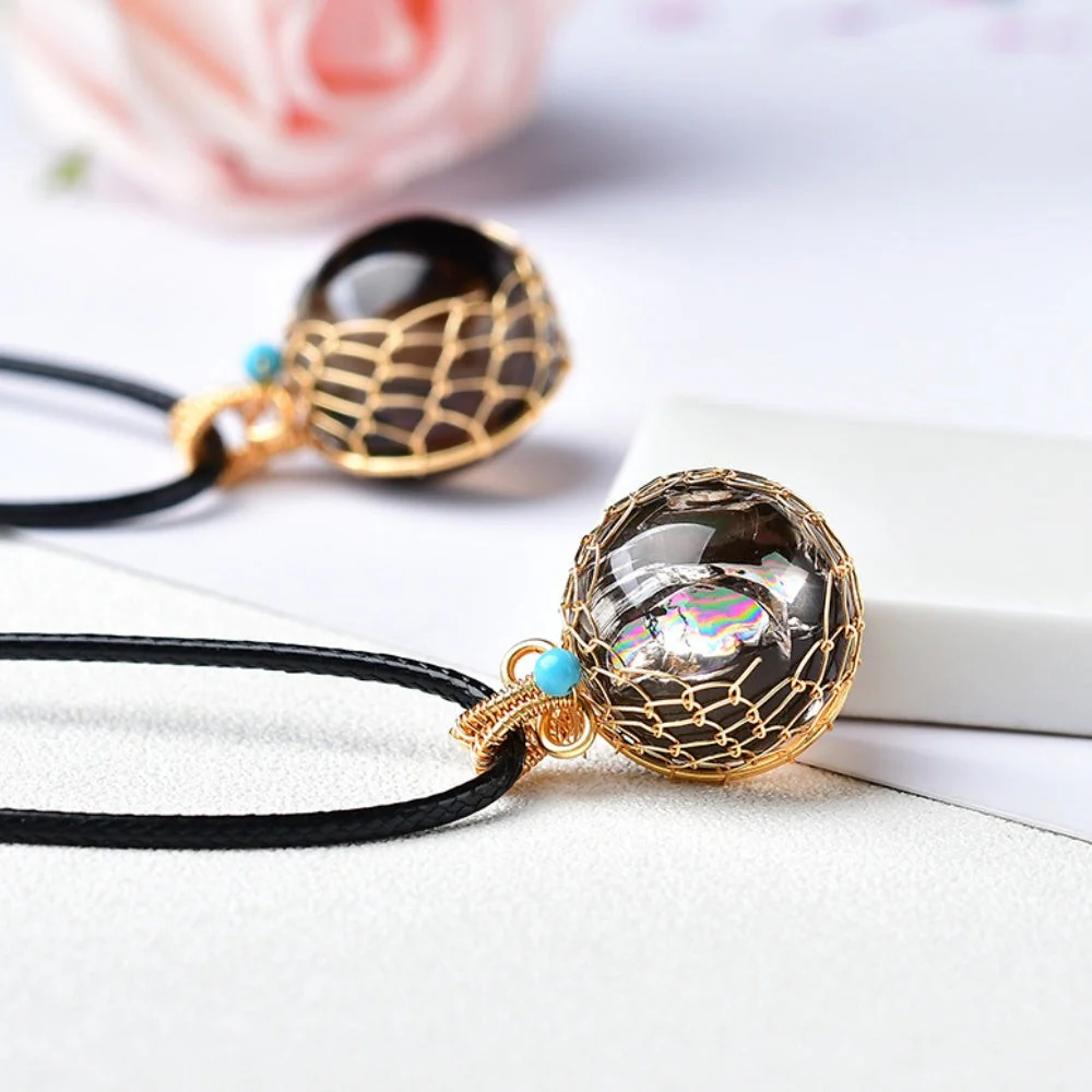 Elegant Smoky Quartz Pendant - Image 3