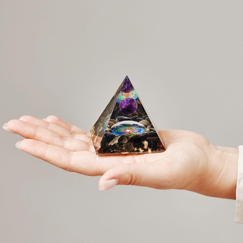 EMF Protection Galaxy Orgone Pyramid - Image 5