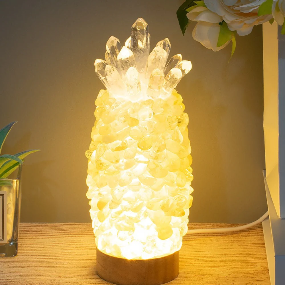 Energetic Positivity Citrine Lamp - Image 3