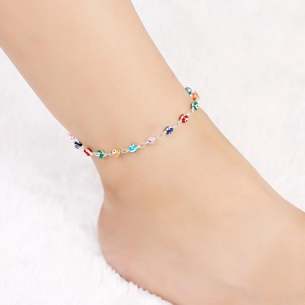 Evil Eye Protection Anklet - Image 3