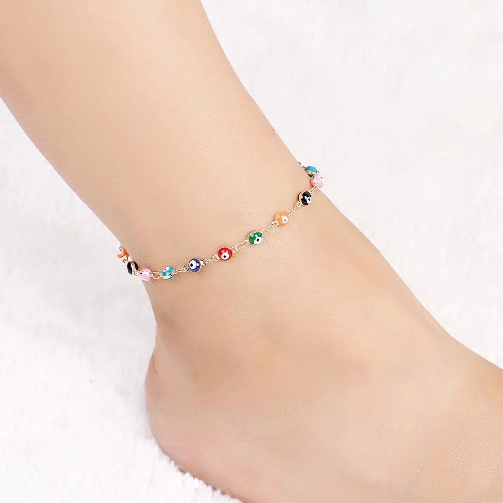Evil Eye Protection Anklet - Image 4