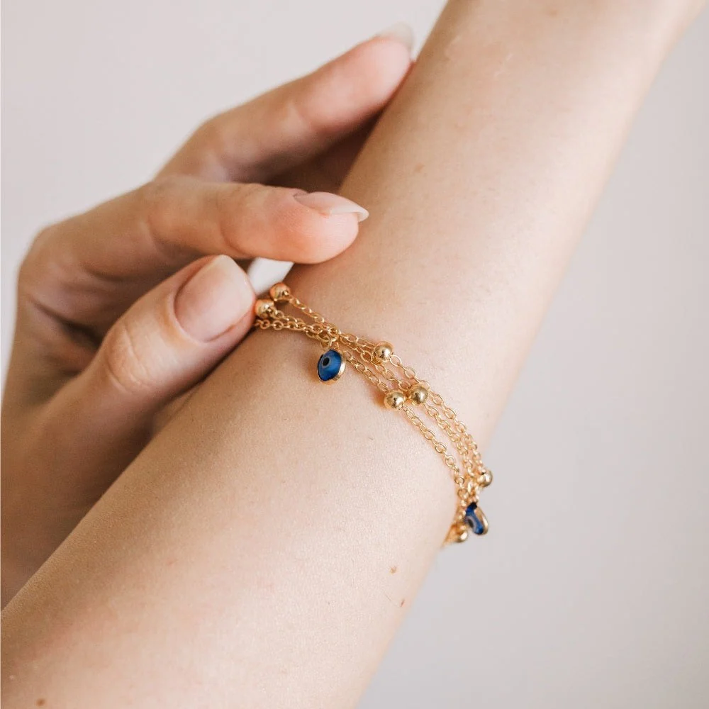 Evil Eye Protection Energy Anklet - Image 3