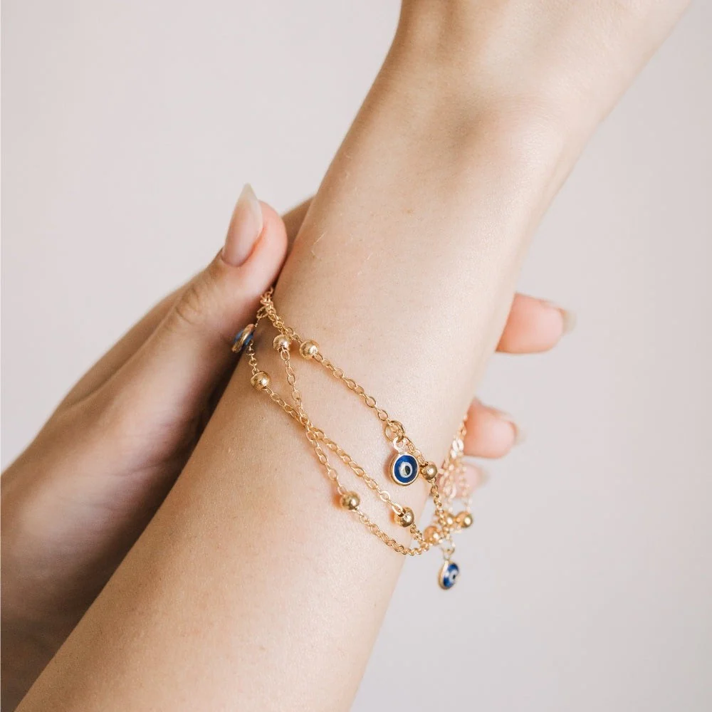 Evil Eye Protection Energy Anklet - Image 4