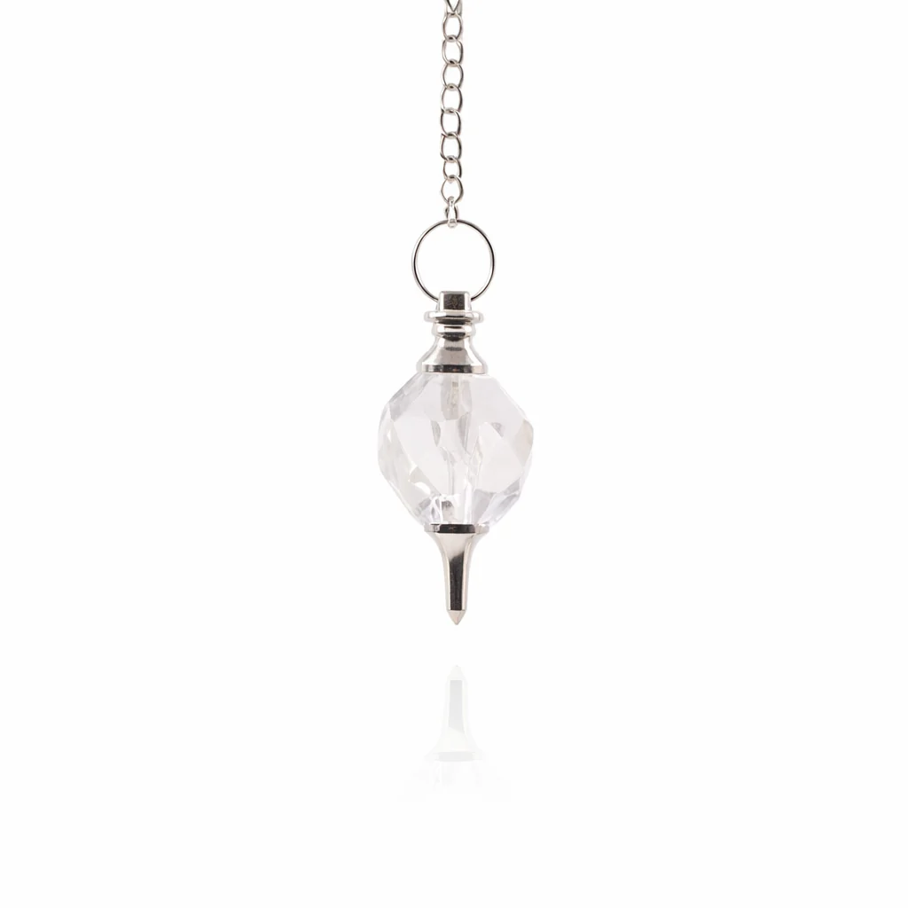 Faceted Gemstone Pendulum – Precision, Balance & Clarity - Image 3
