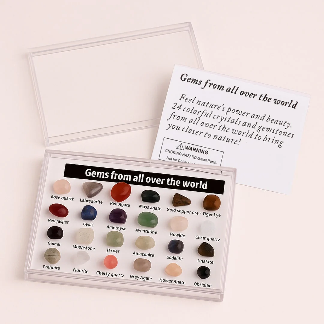 Gemstones Of The World Collection 24pcs - Image 3