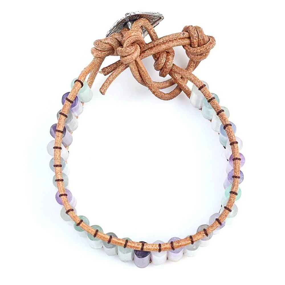 Gentle Spirit Fluorite Crystal Bracelet - Image 2