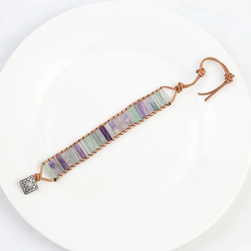 Gentle Spirit Fluorite Crystal Bracelet - Image 3