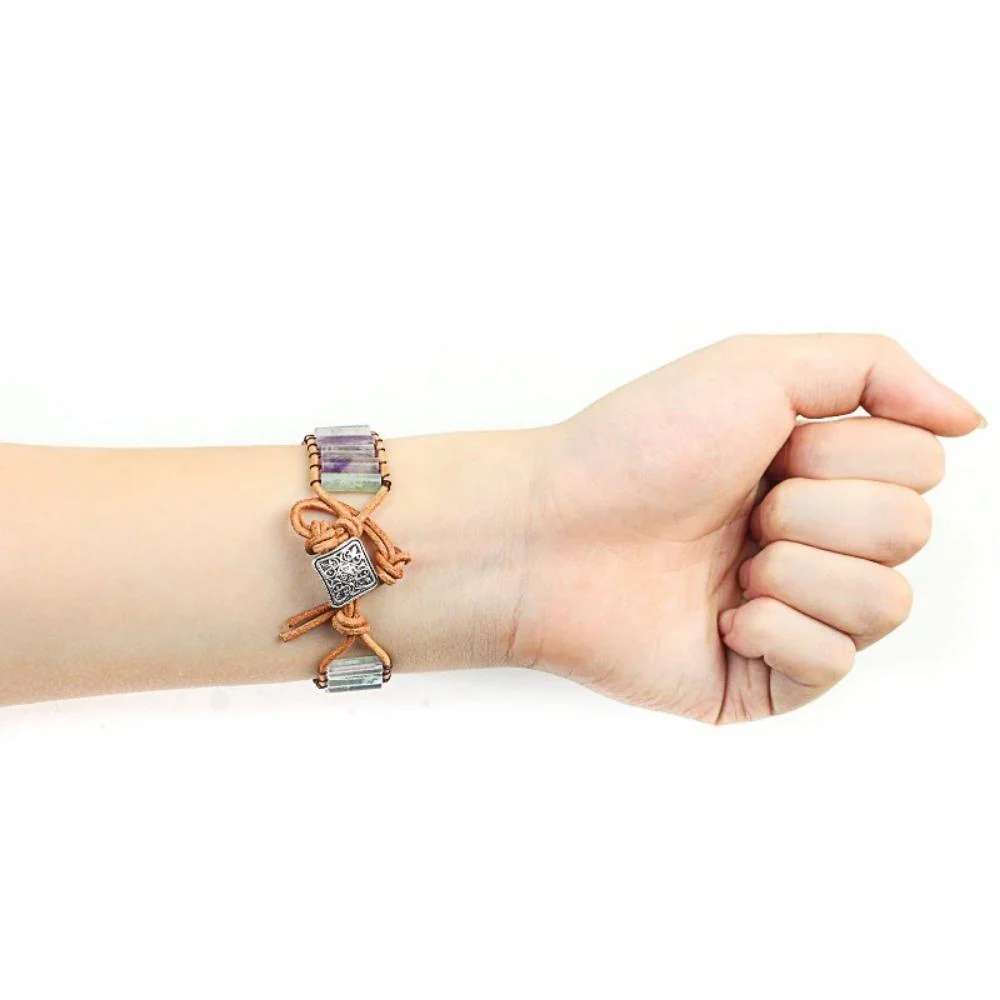 Gentle Spirit Fluorite Crystal Bracelet - Image 5