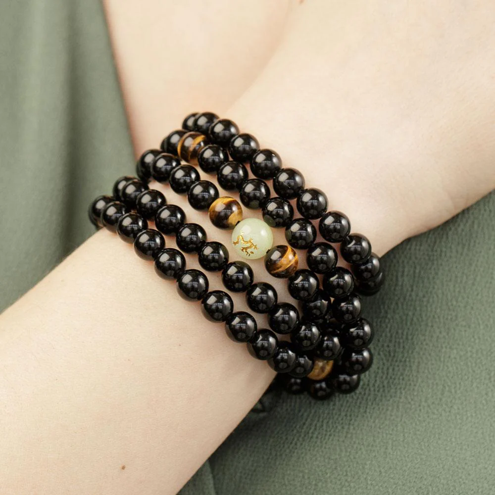 Glow in the Dark Dragon Mala - Image 2