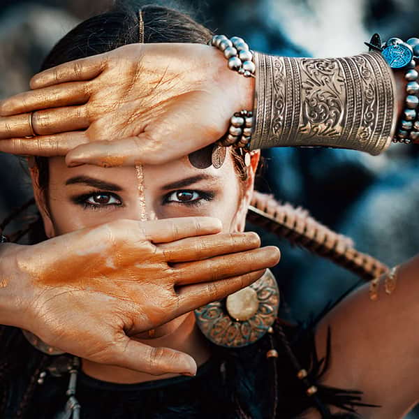Goddess Armor Cuff Bracelet - Image 13
