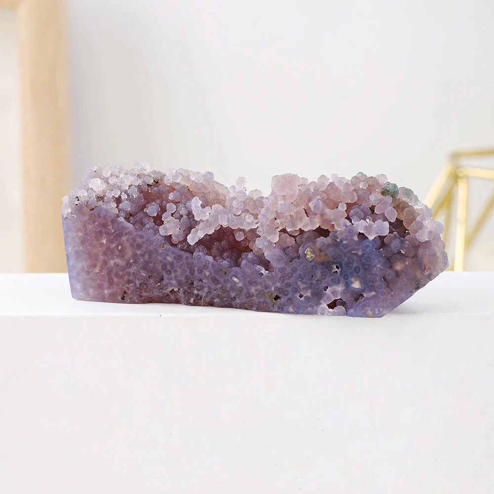Grape Agate Stone Crystal Point - Image 3