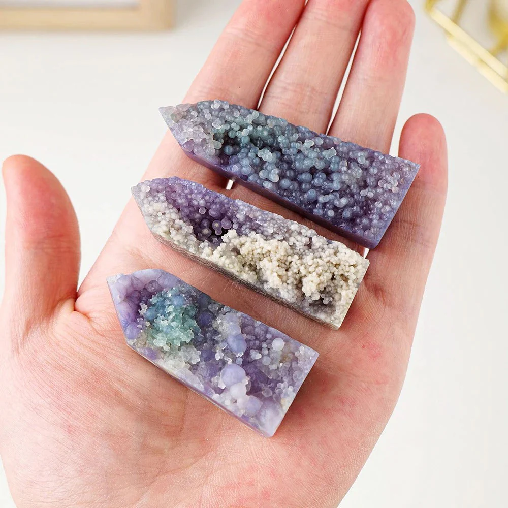 Grape Agate Stone Crystal Point - Image 6