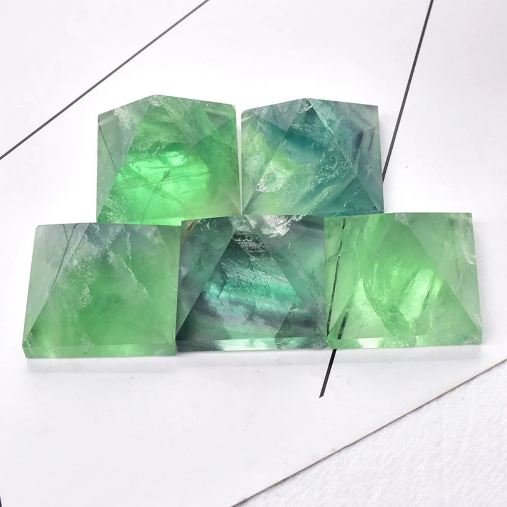 Green Fluorite Pyramid - Image 4
