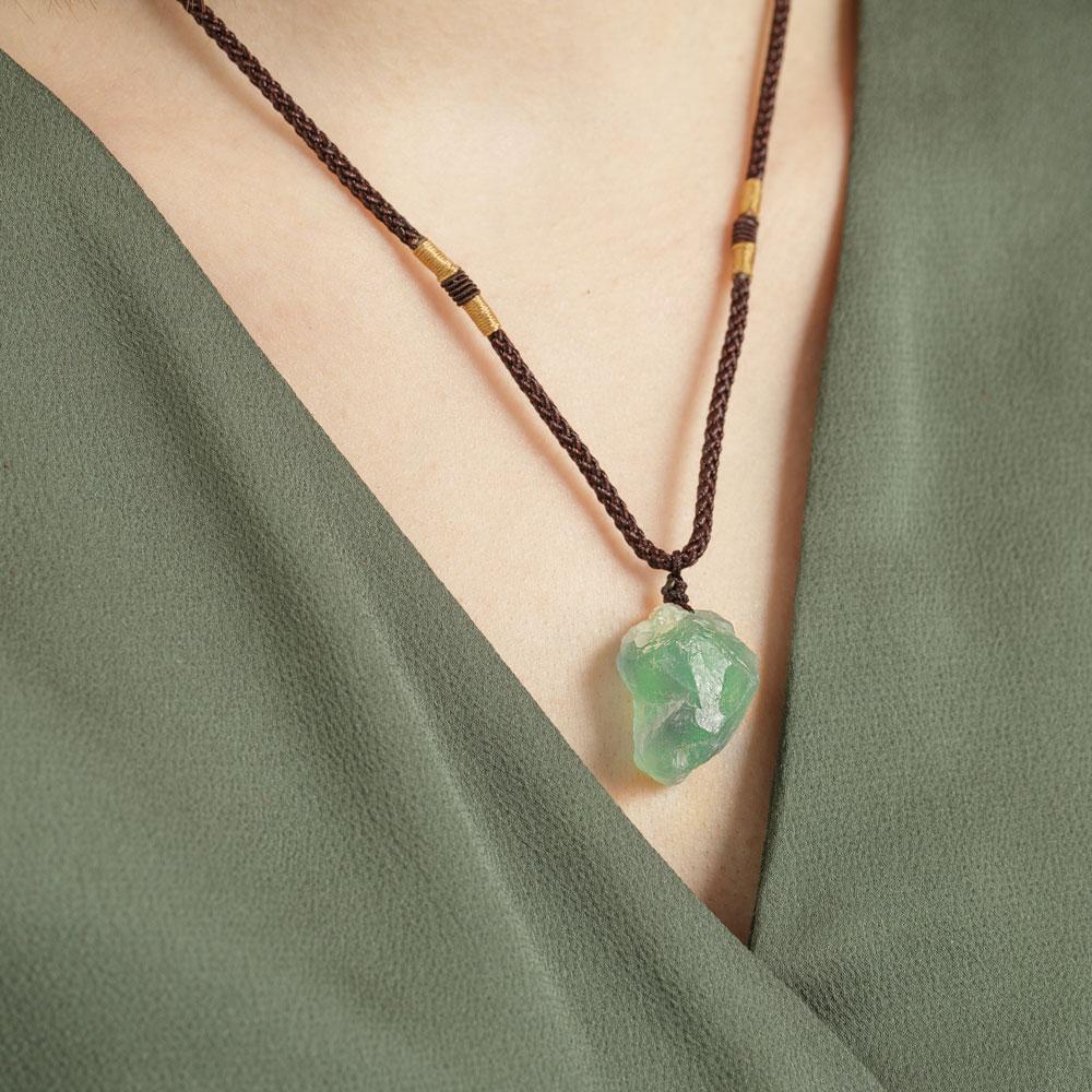 Summer Daze Raw Fluorite Necklace - Image 2