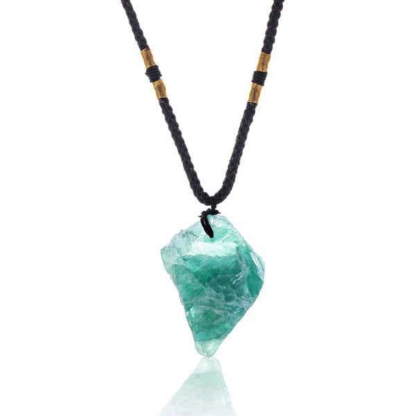 Summer Daze Raw Fluorite Necklace - Image 4