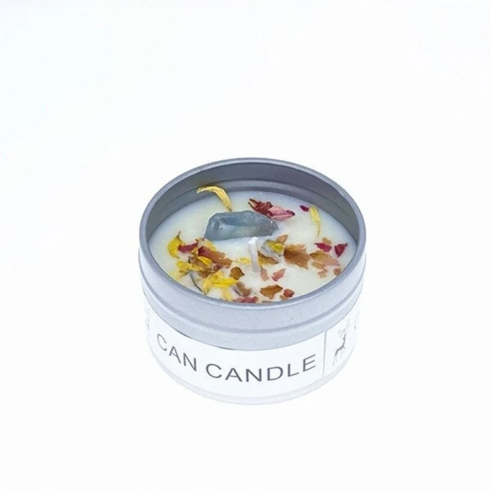 Handmade Scented Crystal Candle - Image 2