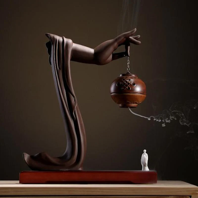 Hanging Backflow Incense Burner