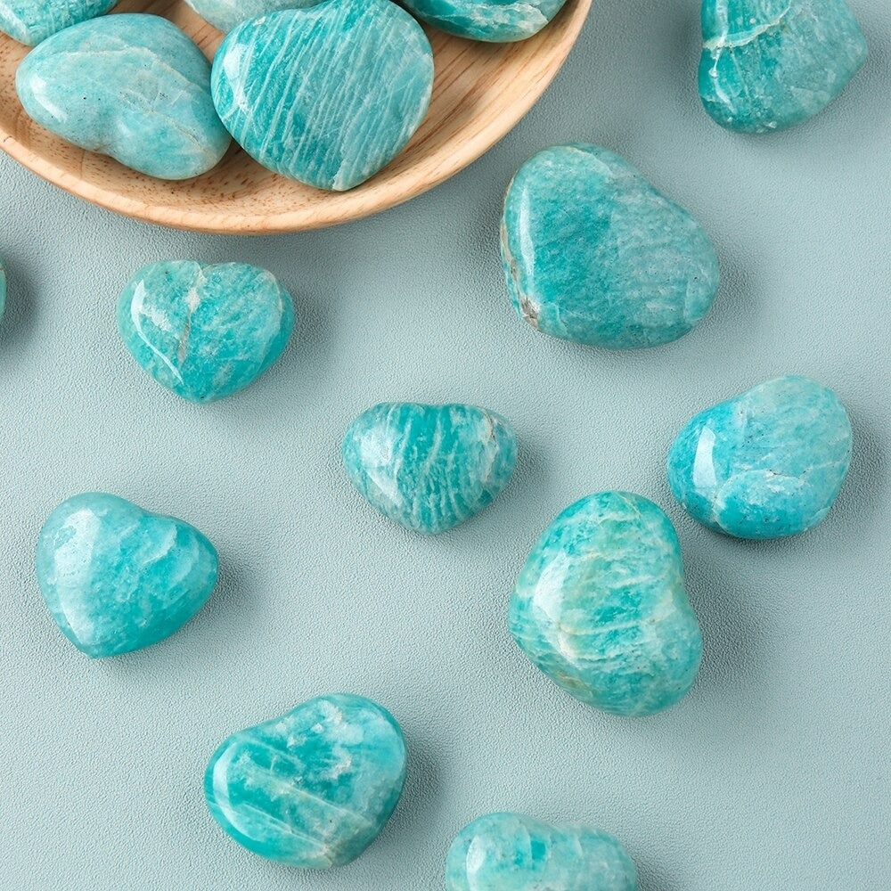Heart Amazonite Stone - Image 3