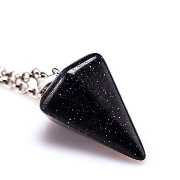 Hexagon Crystal Pendulum Necklace - Image 15