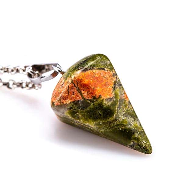Hexagon Crystal Pendulum Necklace - Image 8