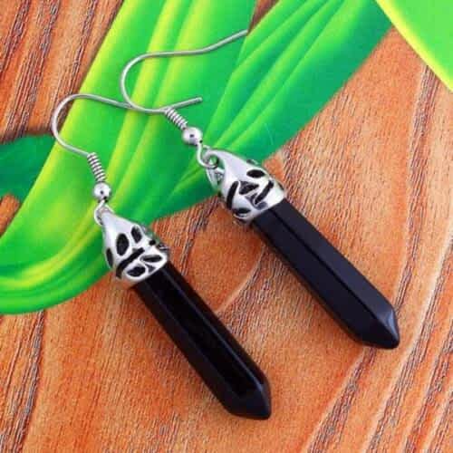 Hexagonal Harmony Earrings - Image 10