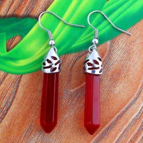 Hexagonal Harmony Earrings - Image 11