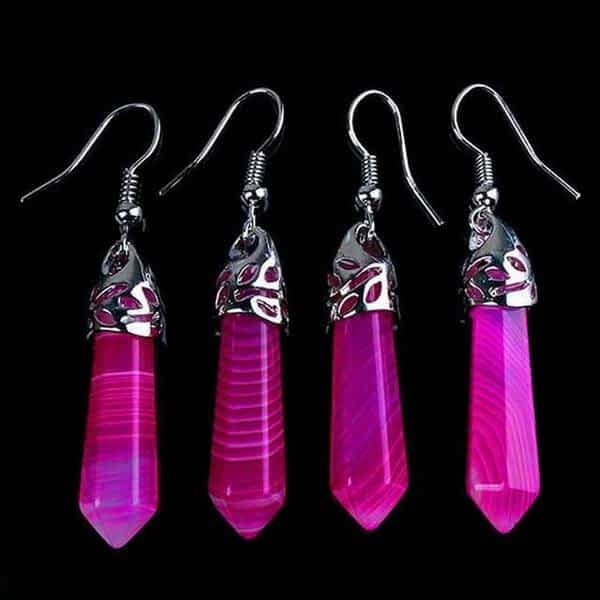 Hexagonal Harmony Earrings - Image 15