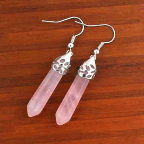 Hexagonal Harmony Earrings - Image 4