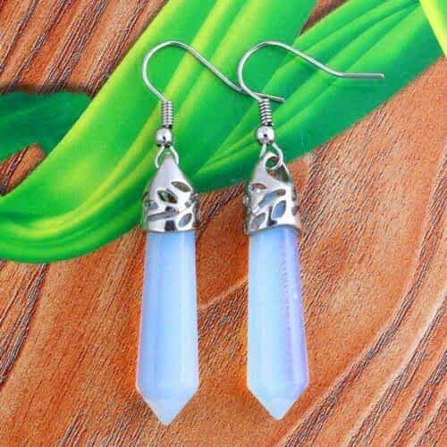 Hexagonal Harmony Earrings - Image 6