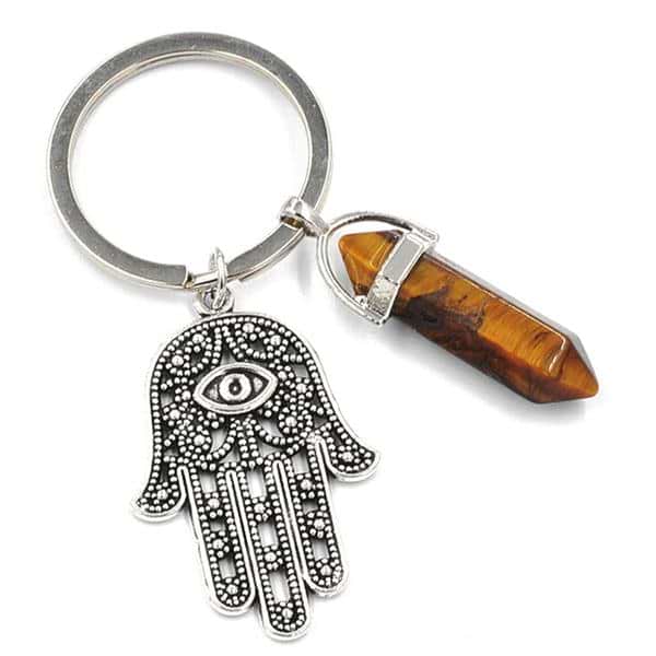 Inspiring Hamsa Hand Keychain - Image 10