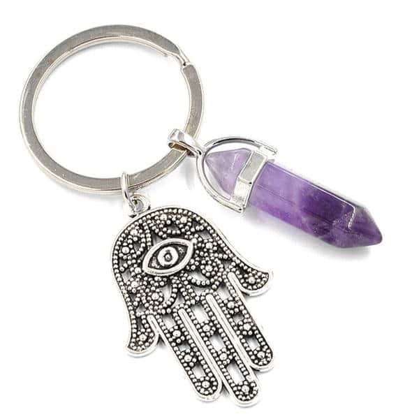 Inspiring Hamsa Hand Keychain - Image 11