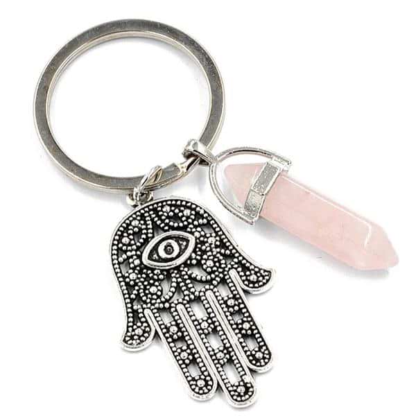 Inspiring Hamsa Hand Keychain - Image 12