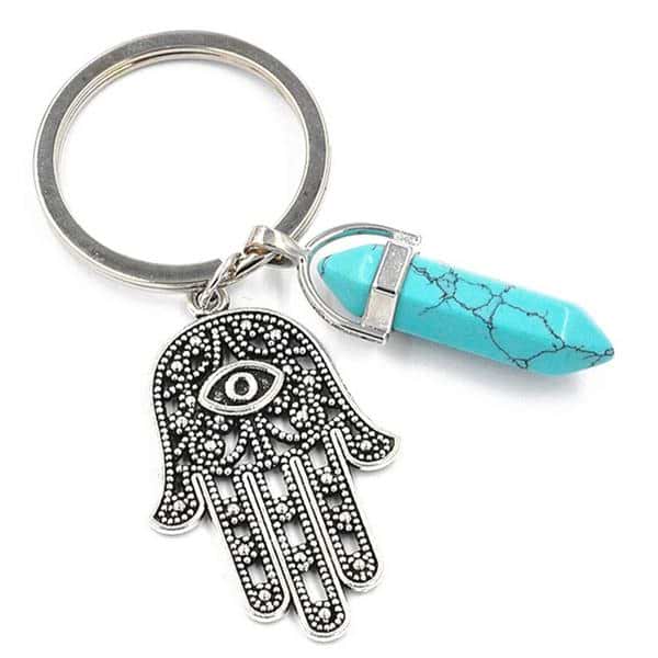 Inspiring Hamsa Hand Keychain - Image 8