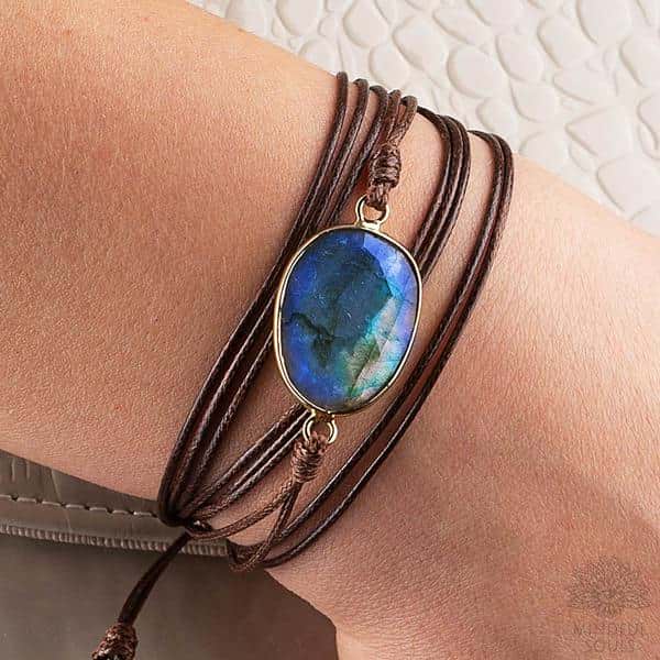 Labradorite String Bracelet - Image 3