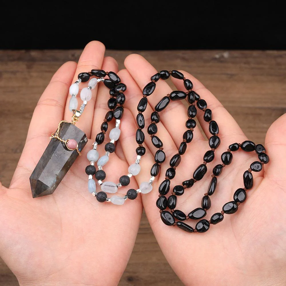 Labradorite Point Necklace - Image 5