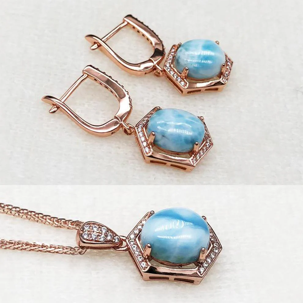 Larimar Deity Set - Image 5