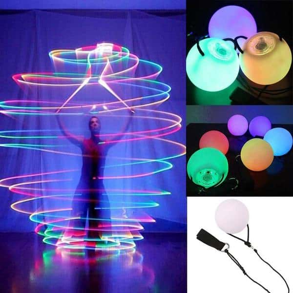 LED Poi Balls - Image 6