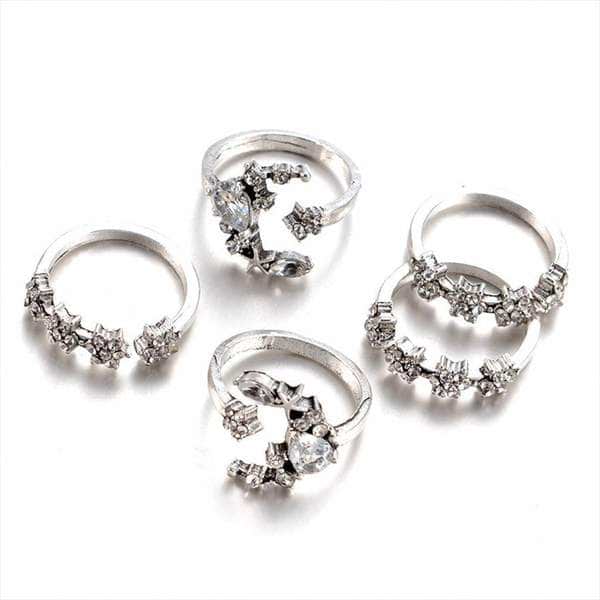 Lunar & Stars Bliss Ring Set - Image 8