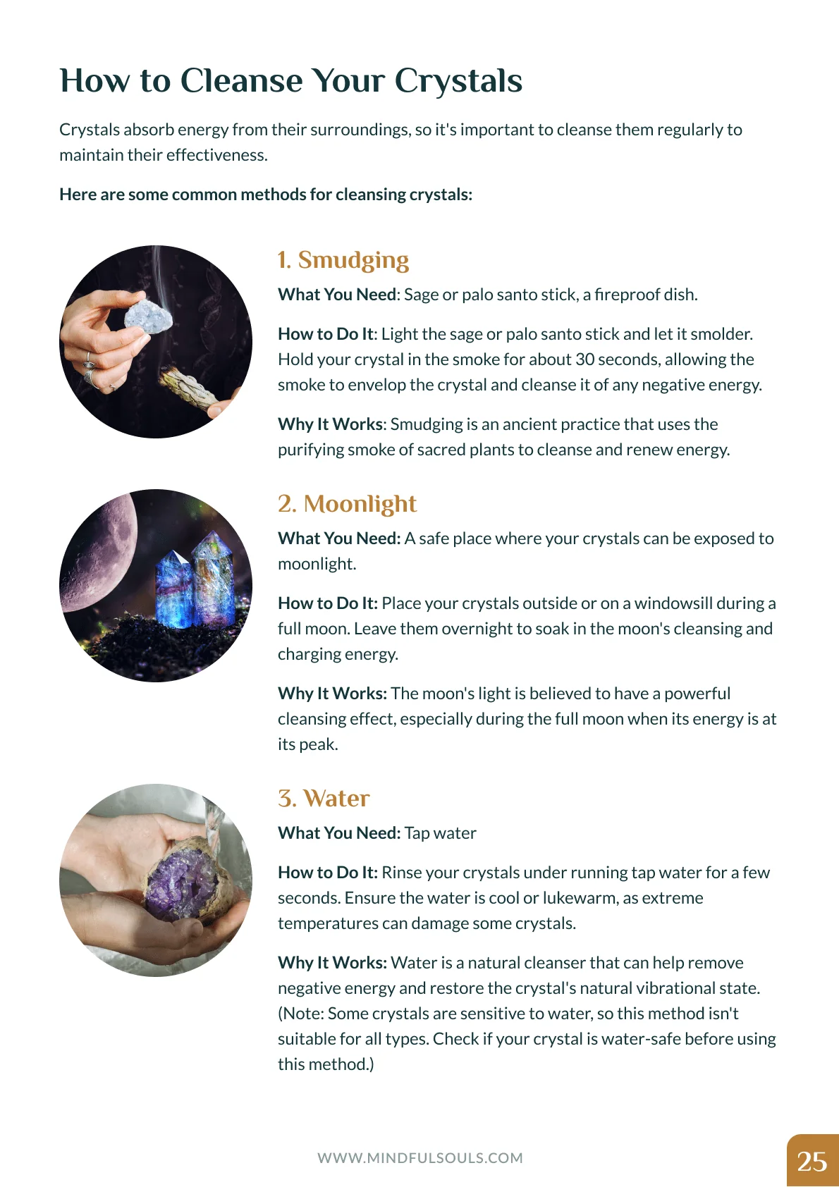 Meditation with Crystals: Printable Guide & Workbook - Image 6