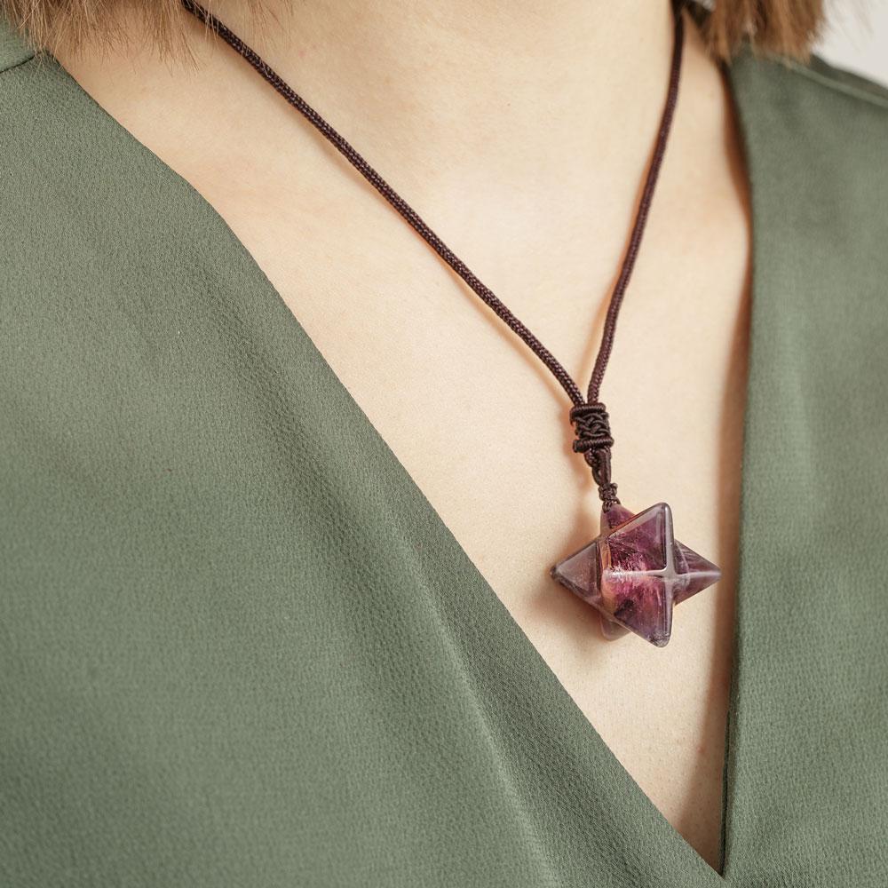 Merkaba Crystal Necklace - Image 2