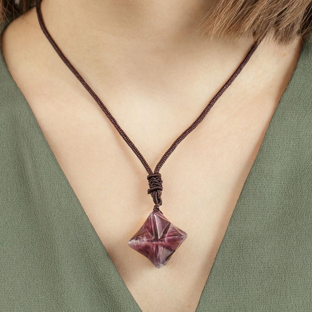 Merkaba Crystal Necklace - Image 3