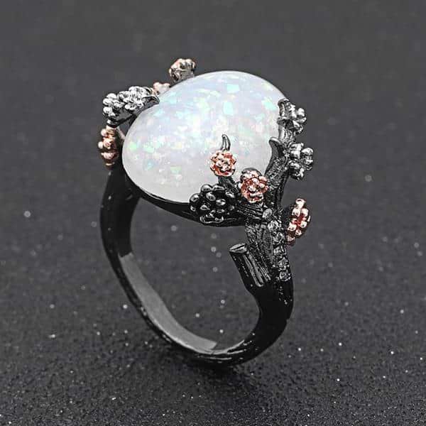 Midnight Blossom Ring - Image 3