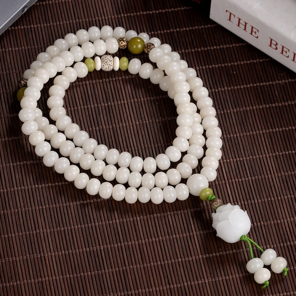 Milky Lotus Flower Bracelet - Image 5