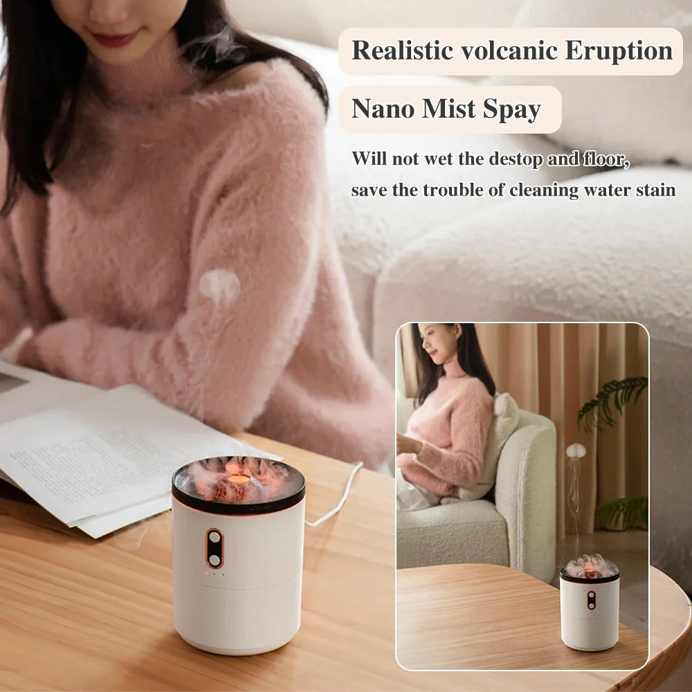 Minimalistic Volcano Essential Oil Aroma Diffuser - Image 5