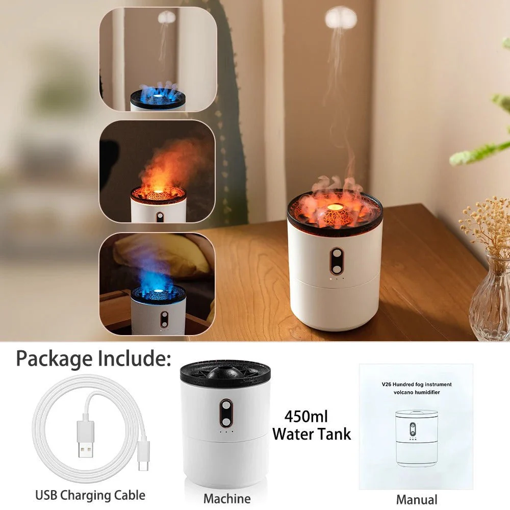 Minimalistic Volcano Essential Oil Aroma Diffuser - Image 6
