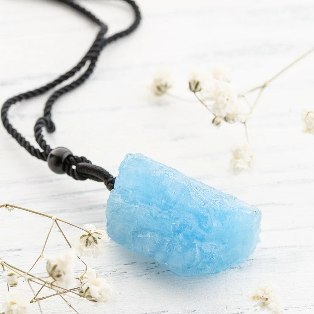 Breathing Aquamarine Pendant - Image 5