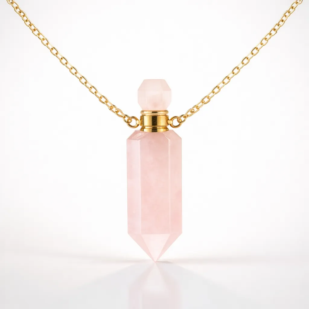 Natural Carved Stone Perfume Bottles — Infuse Your Scent with Healing Energy - Image 5