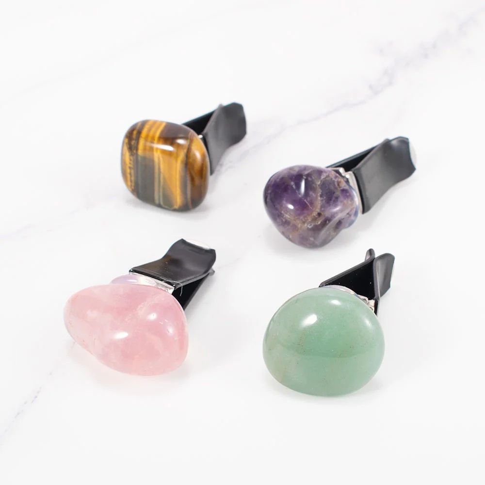 Natural Crystal Car Vent Clip - Image 4
